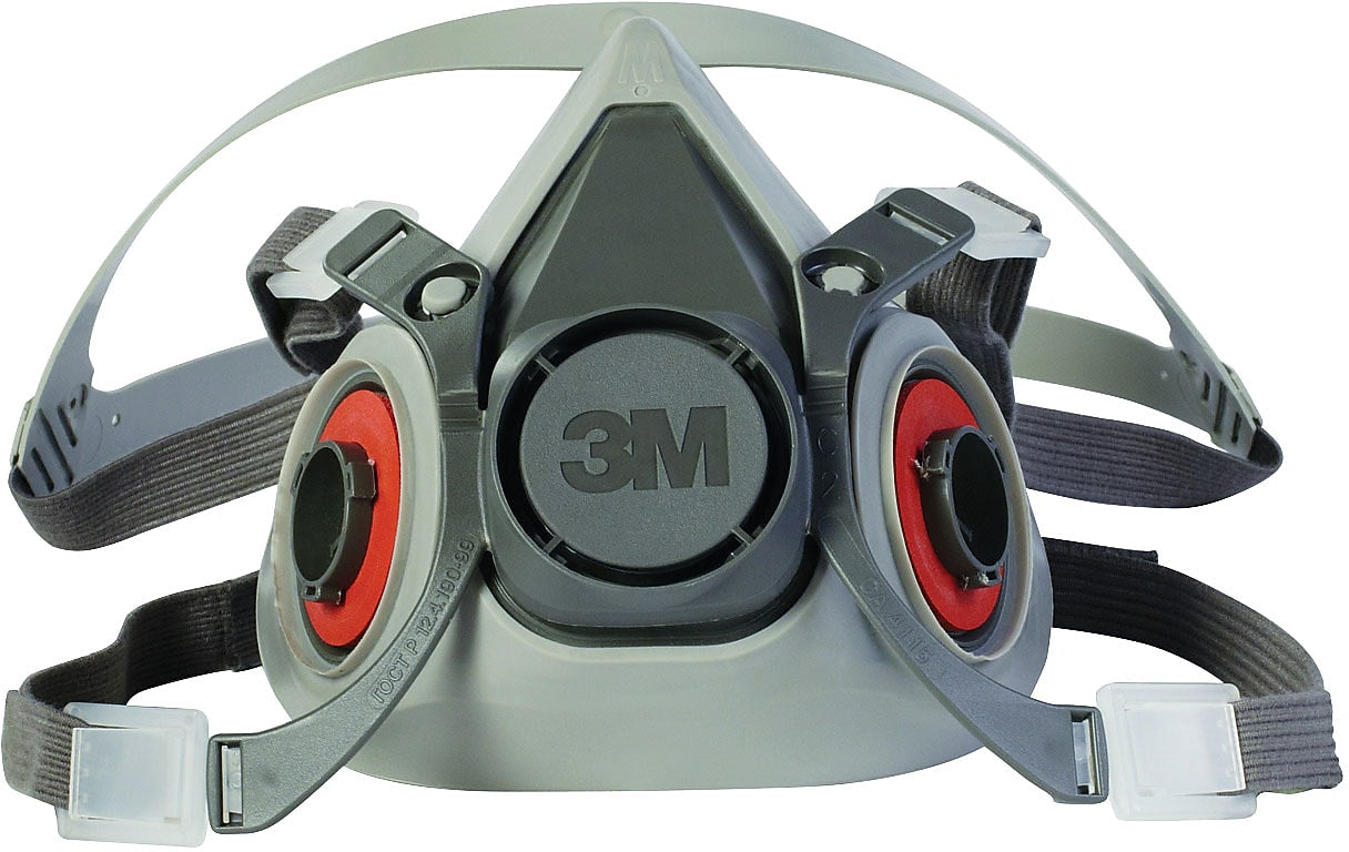 3M™ Halfpiece Respirator, 6000 Series, Reusable, Large (142-6300)