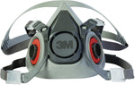 3M™ Halfpiece Respirator, 6000 Series, Reusable, Large (142-6300)