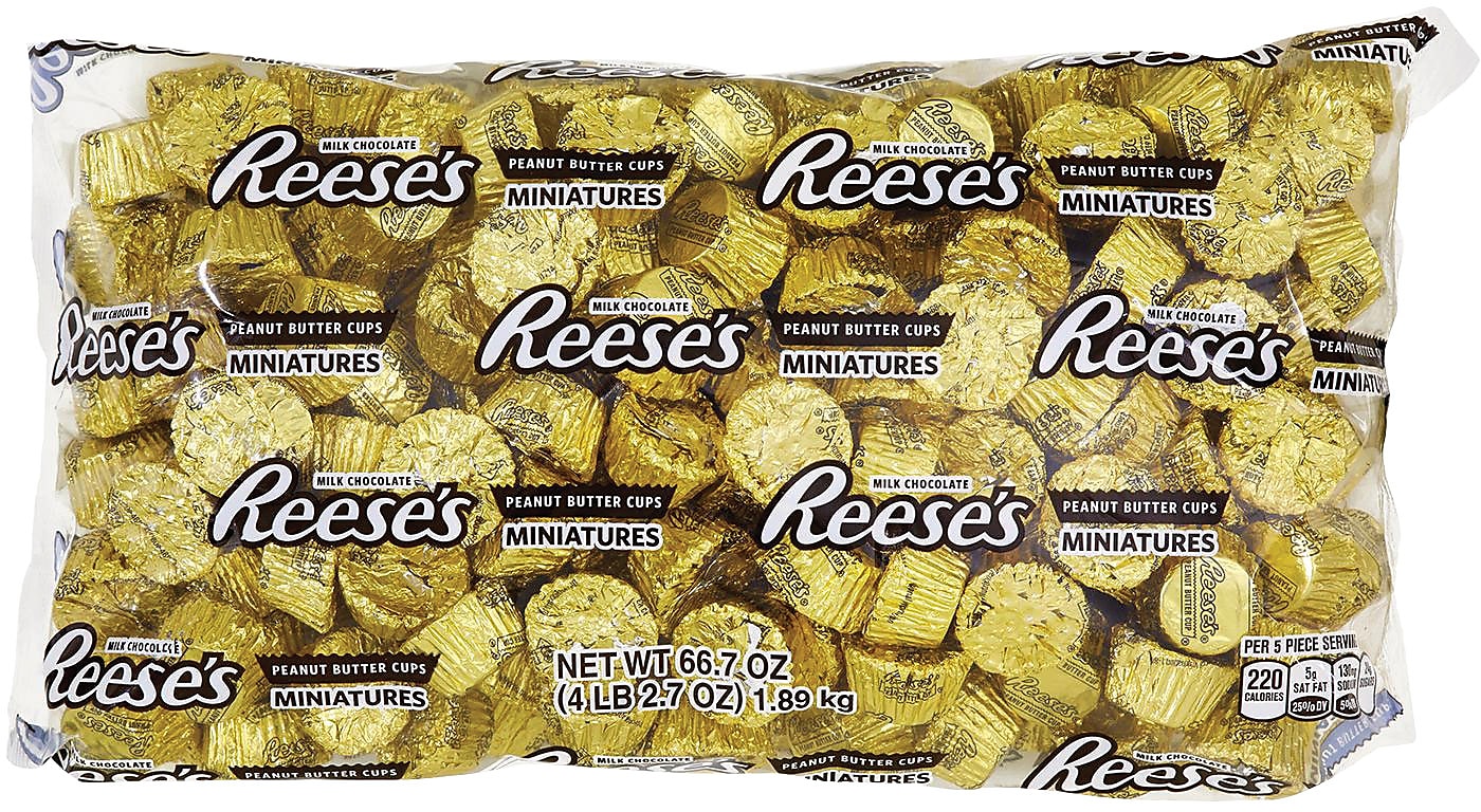 Reese's Peanut Butter Cups Miniatures, 66.7 oz. (HEC00093)