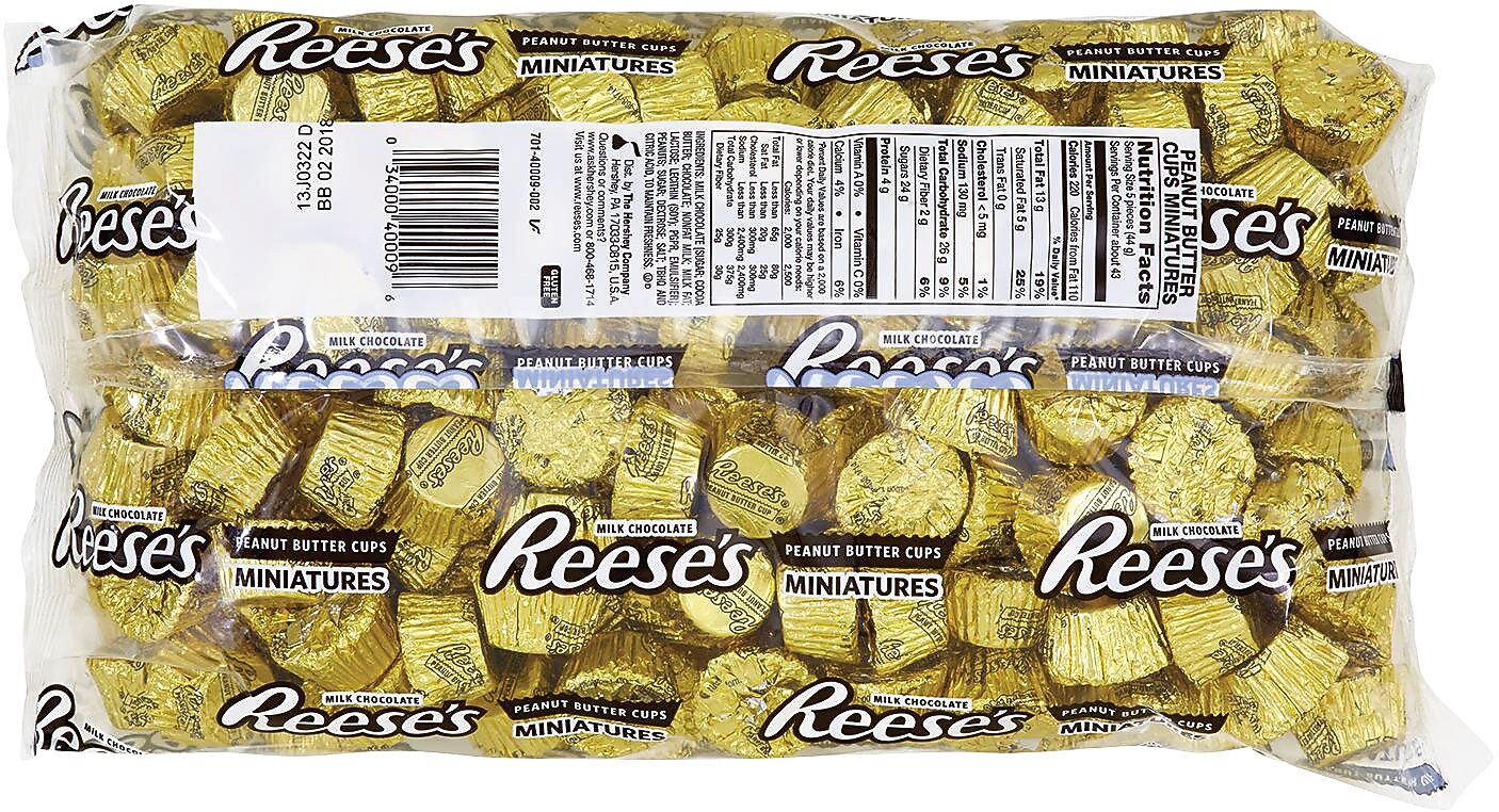 Reese's Peanut Butter Cups Miniatures, 66.7 oz. (HEC00093)