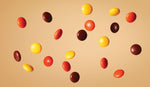 Reese's Pieces Peanut Butter Milk Chocolate Pieces, 4 oz., 12/Carton (HEC11470)