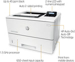 HP LaserJet Pro M501dn Black & White Laser Printer, Single-Function, Print (J8H61A#BGJ)