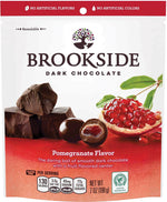 Brookside Pomegranate Flavored Dark Chocolate Pieces, 7 oz., 12/Carton (HEC38908)