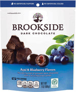 Brookside Acai & Blueberry Flavored Dark Chocolate Pieces, 7 oz., 12/Carton (HEC38971)