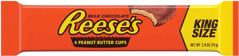 Reese's King Size Peanut Butter Cups, 2.8 oz., 24/Box (HEC48000)
