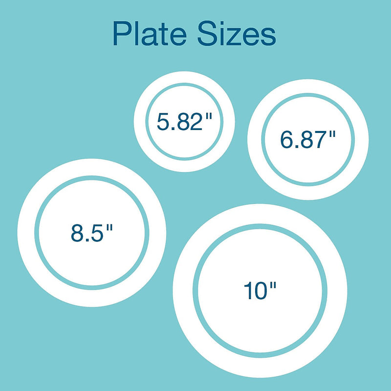 Chinet® Paper Dinnerware, Plate, 6" Dia, White, 1000/carton