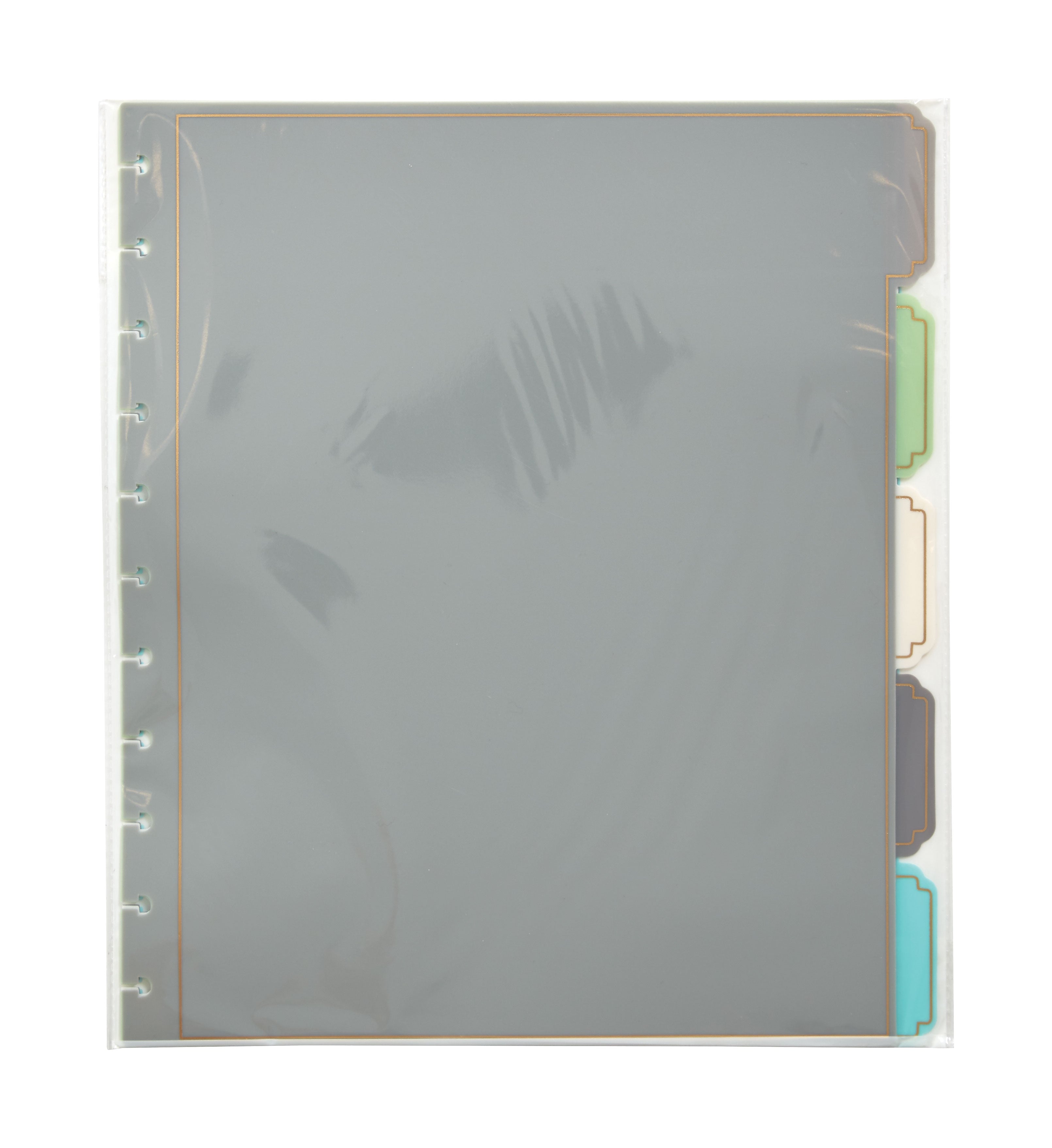 Martha Stewart Poly Divider, 5 Tabs, Assorted Colors, 1 Set (MS102C)