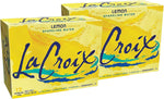 LaCroix Lemon Sparkling Water, 12 oz., 24/Carton (NAV40130)