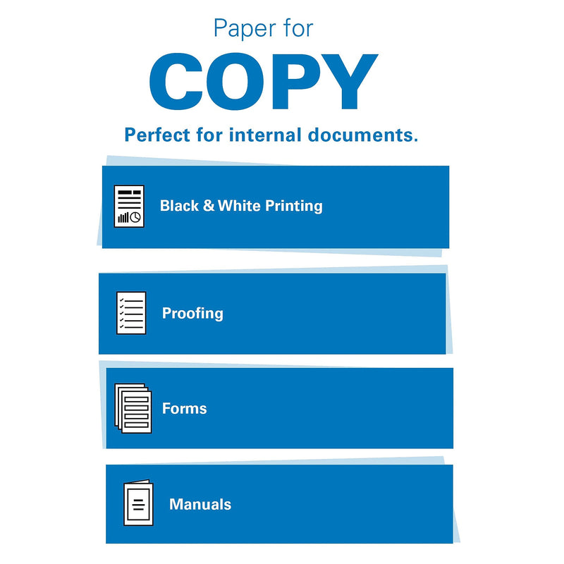 Hammermill Fore MP Colors Color Copy Paper, 20 lbs., 8.5" x 11", Gray, 500/Ream (102889)