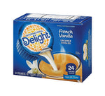 International Delight French Vanilla Dairy Free Liquid Creamer, 0.44 oz., 24/Box (WWI100681)