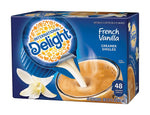 International Delight French Vanilla Liquid Creamer, 0.44 oz., 48/Box (WWI02282)