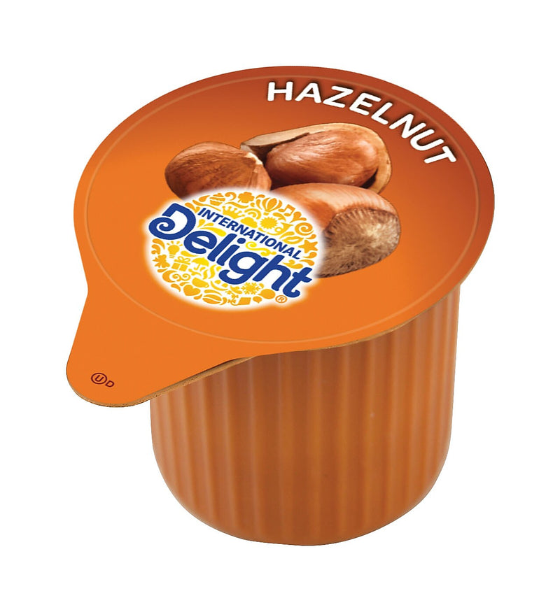 International Delight Hazelnut Dairy Free Liquid Creamer, 0.44 oz., 24/Box (WWI100680)