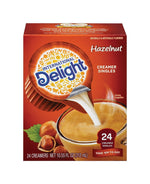 International Delight Hazelnut Dairy Free Liquid Creamer, 0.44 oz., 24/Box (WWI100680)
