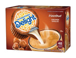 International Delight Hazelnut Liquid Creamer, 0.44 oz., 48/Box (WWI02283)