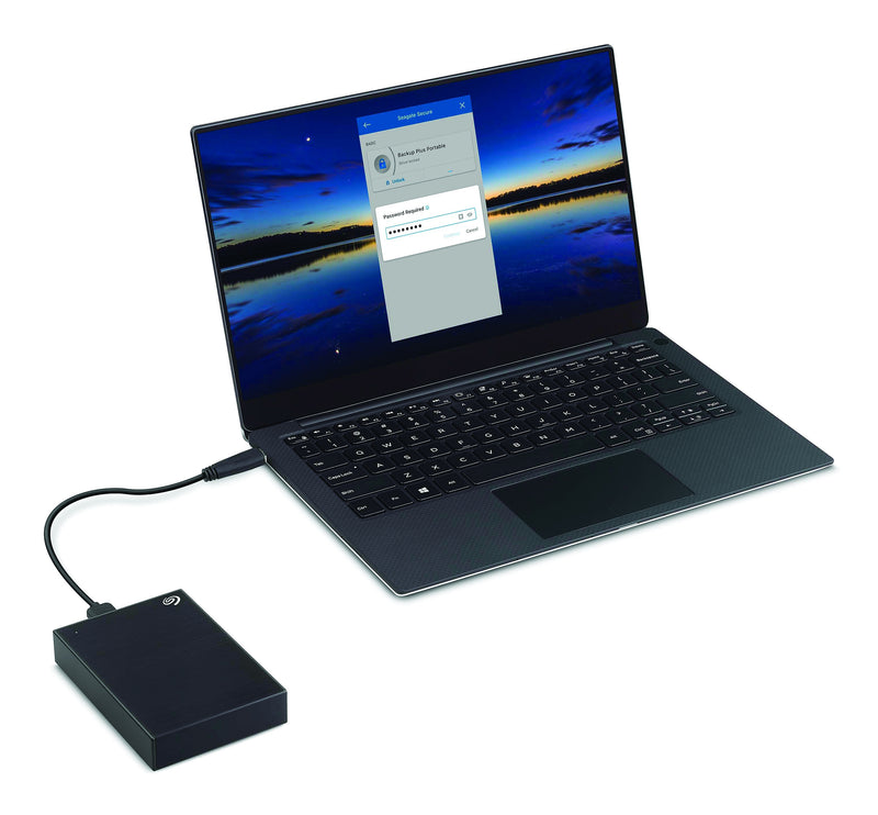 Seagate One Touch 4TB External Hard Drive Portable HDD USB 3.0 / USB 2.0, Black (STKZ4000400)