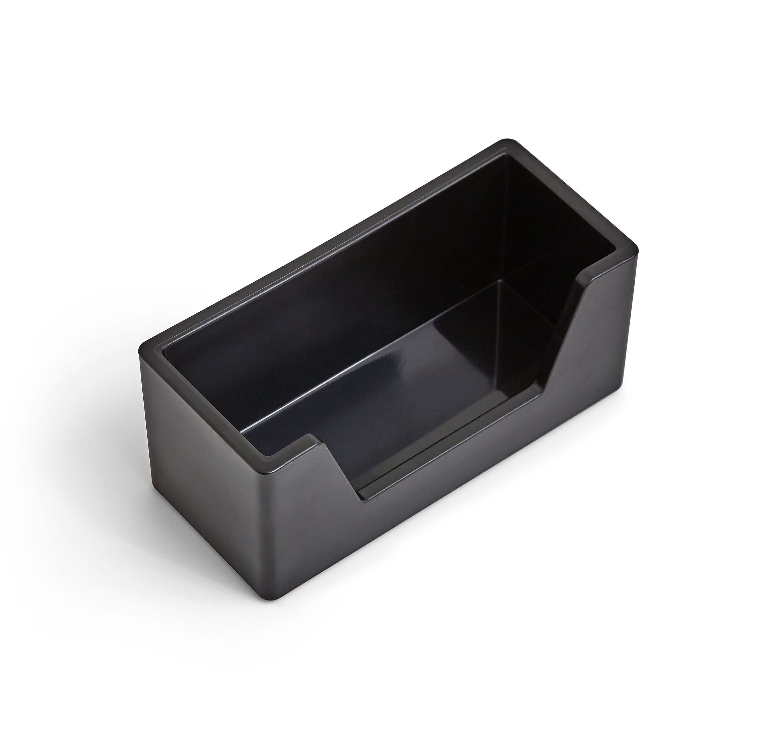 TRU RED™ 1 Compartment Business Card Holders, Black, 80 Card Capacity (TR55269-CC)
