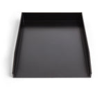 TRU RED™ Front Load Stackable Plastic Letter Tray, Black, 2/Pack (TR55253)