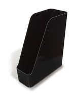 TRU RED™ Plastic Magazine File, Black, 2/Pack (TR55337)