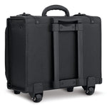 Solo New York Midtown Collection Morgan Laptop Rolling Briefcase, Black Polyester (B151-4)