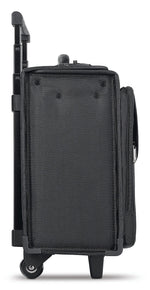 Solo New York Midtown Collection Morgan Laptop Rolling Briefcase, Black Polyester (B151-4)