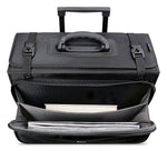 Solo New York Midtown Collection Morgan Laptop Rolling Briefcase, Black Polyester (B151-4)