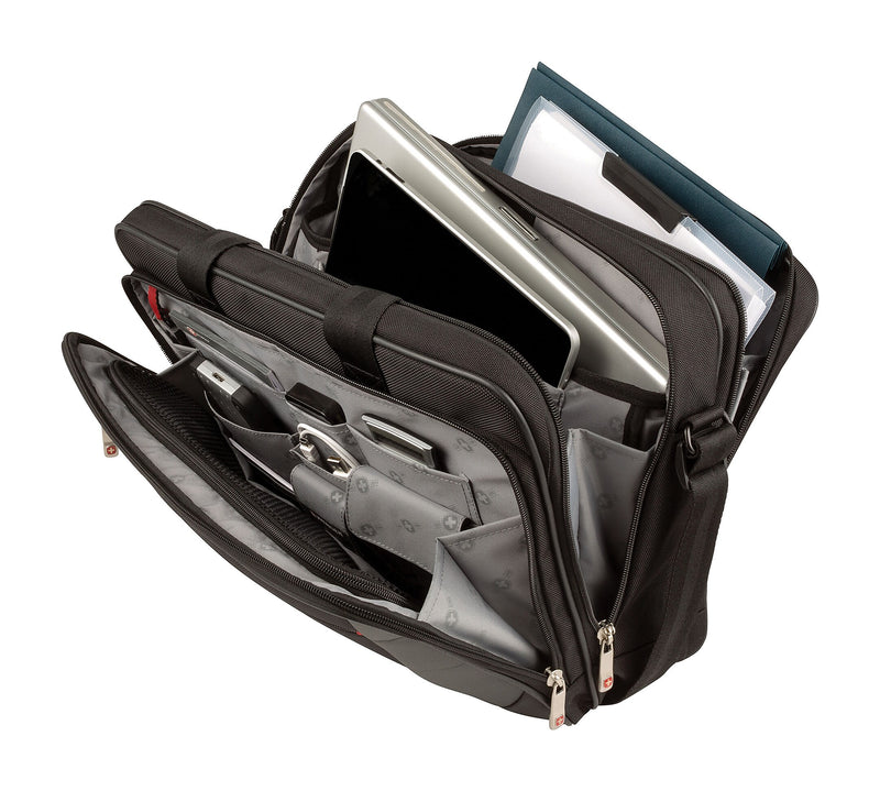 Wenger Mainframe 16" Laptop Briefcase, Black (64038010)