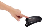 Bostitch Inspire™ Spring-Powered Desktop Stapler, 20-Sheet Capacity, Black