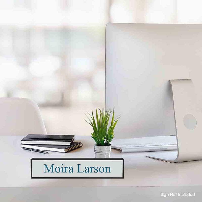 Cosco Architectural Desk Holder, Square Corner, 1 3/4" x 9 1/8"