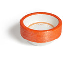 Perk™ Heavy-Weight Paper Bowl, 12 oz., White/Orange, 125/Pack (PK54332)