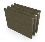 Staples® 100% Recycled Hanging File Folders, Straight Cut, Letter Size, Standard Green, 25/Box (ST521229/521229)