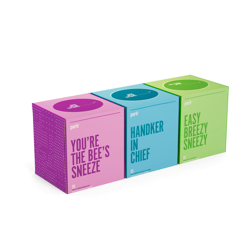 Perk™ Eco Ultra Soft Tissue, 2-Ply, 95 Sheets/Box, 6 Boxes/Pack, 6 Packs/Carton (PK57779CT)