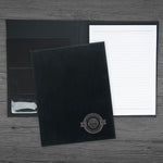 Personalized Engraved Portfolio, Black, Corner, 12"x9.5", Qty 1
