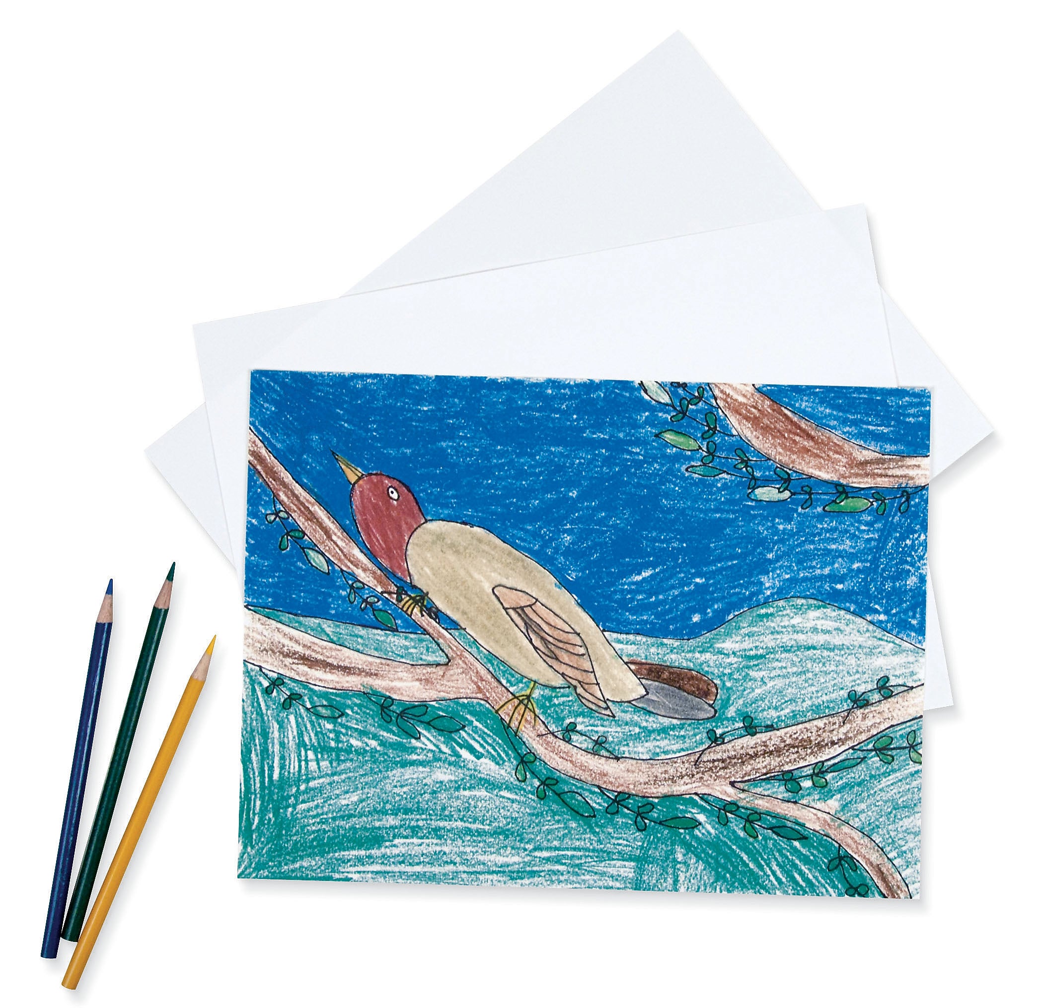 Pacon® Medium Weight Drawing Paper, 9" x 12", White (4709)