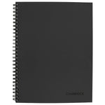 Cambridge Professional 1-Subject Professional Notebook, 7.25" x 9.5", Wide Ruled, 80 Sheets, Gray/Silver (06122)