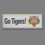 Full Color Outdoor Mesh Banner, 9 oz., 34" x 96", Qty 1
