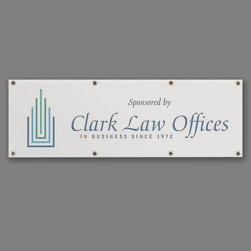Full Color Outdoor Mesh Banner, 9 oz., 2' x 6', Qty 1