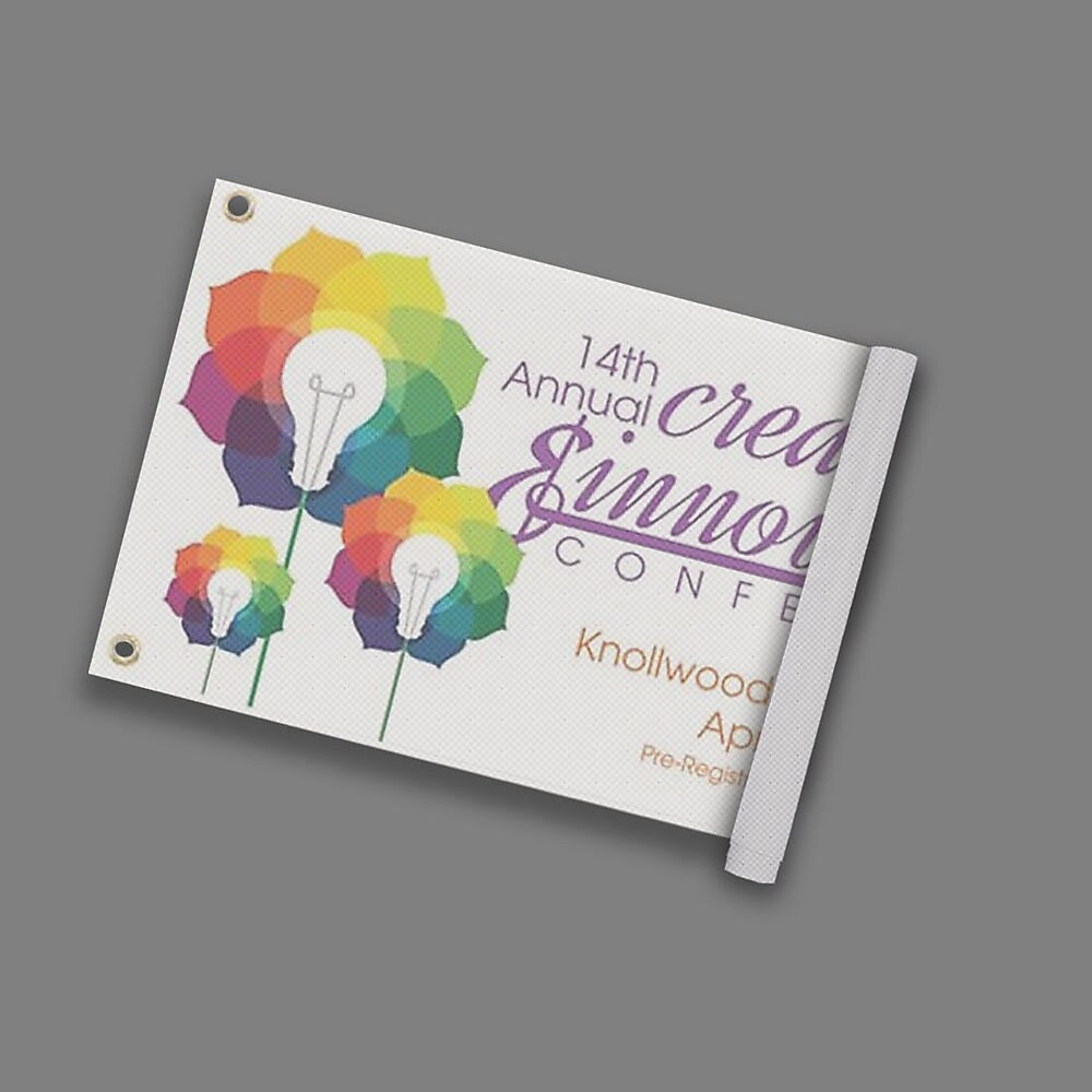 Full Color Outdoor Mesh Banner, 9 oz., 2' x 4', Qty 1