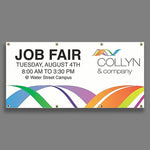 Custom Full Color Durable Vinyl Banner, 15 oz., 34" x 72", Qty 1