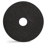 Coastwide Professional™ 17" Stripper Floor Pad, Black, 5/Carton (CW22980)