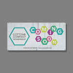 Full Color Outdoor Mesh Banner, 8 oz., 36" x 72"