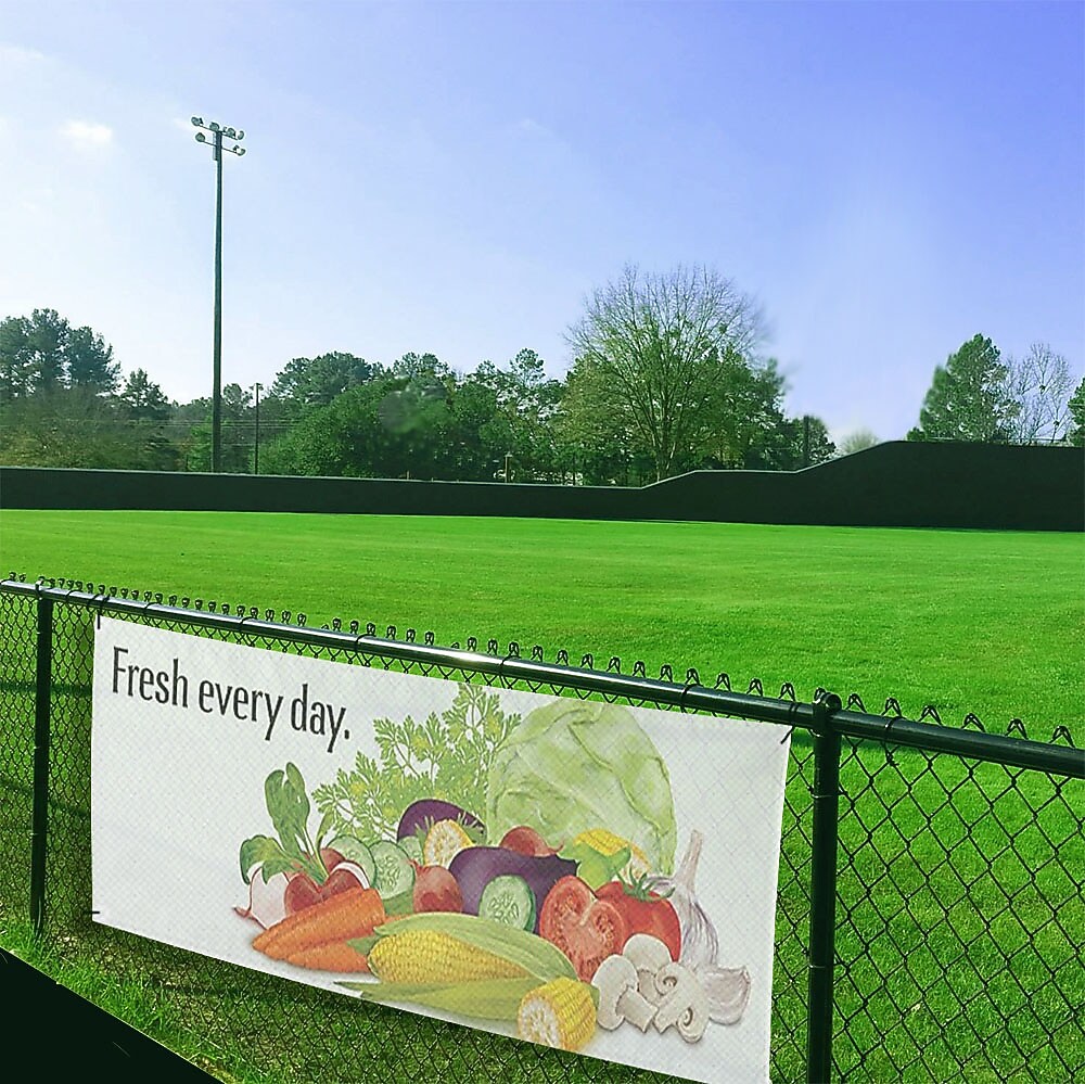Custom Full Color Durable Vinyl Banner, 13 oz., 36" x 96"