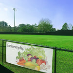 Custom Full Color Durable Vinyl Banner, 15 oz., 34" x 96", Qty 1