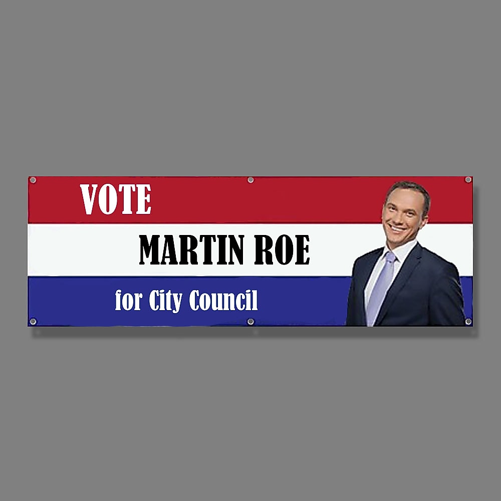 Custom Full Color Gloss Outdoor Banner, 2 x 6