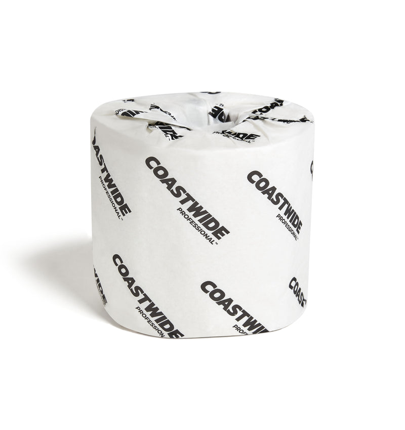 Coastwide Professional™ Toilet Paper, 2-ply, White, 500 Sheets/Roll, 96 Rolls/Case (CW26212/BP26212)