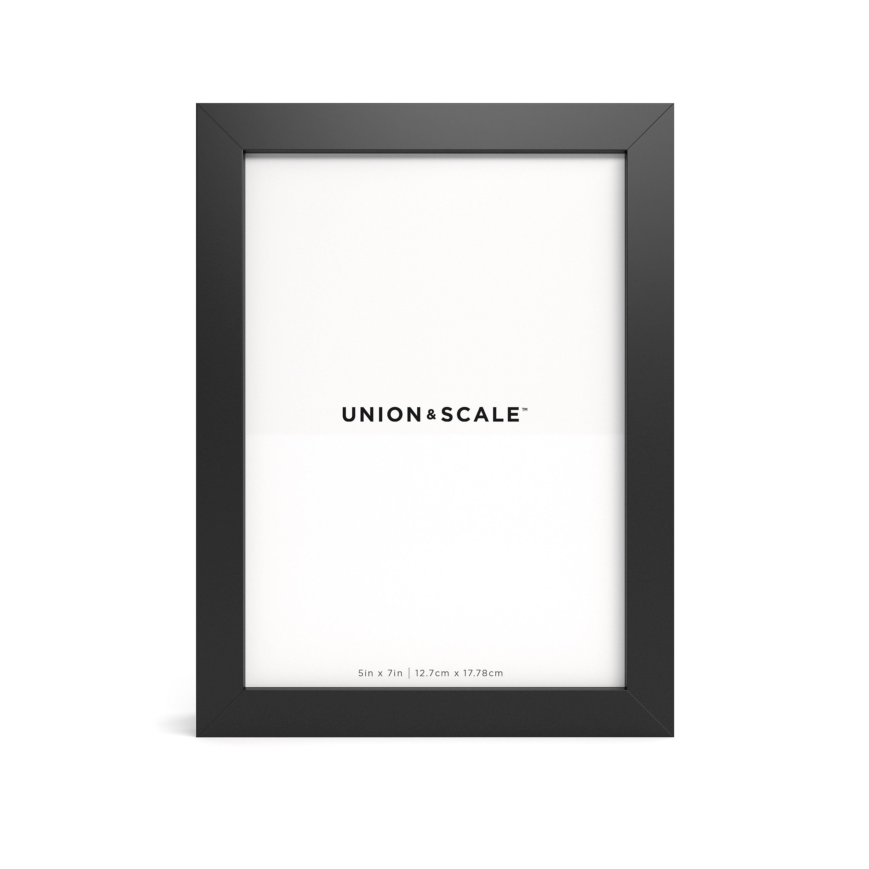 Union & Scale™ Essentials Wood Picture Frame, Black (UN58058)