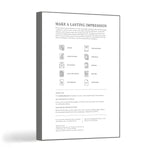 Southworth Resume Paper, 8.5" x 11", 32 lb., Wove-Finish, White, 100 Sheets/Pack (RD18CF)