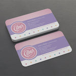 Synthetic PVC Full Color Business Card - 1 Sided, Rounded Corners