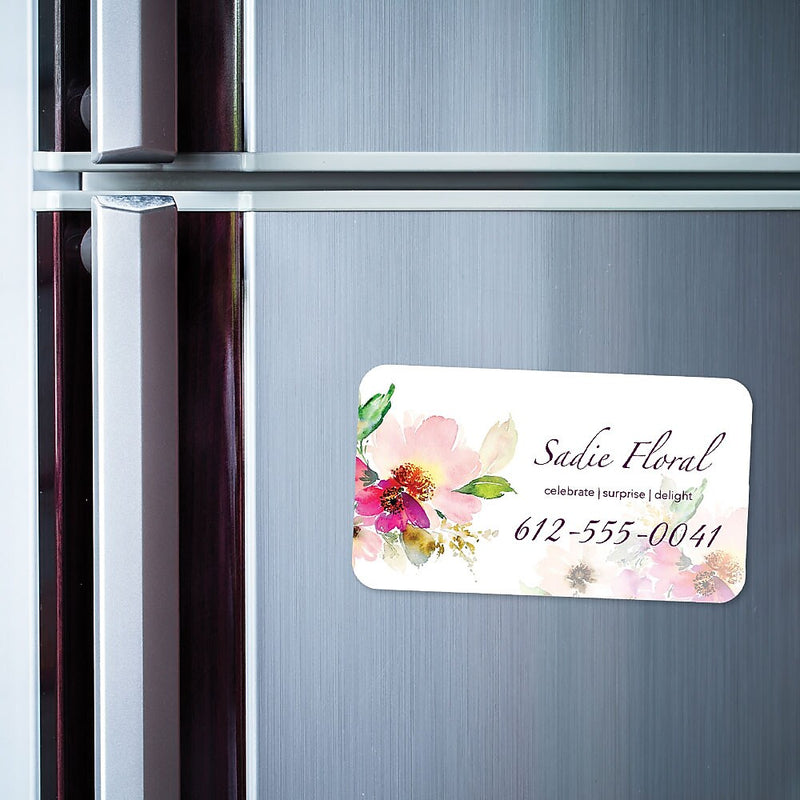 Magnetic Business Cards, Rounded Corners