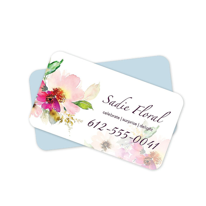 Magnetic Business Cards, Rounded Corners