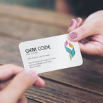 Full Color Business Cards, 14 pt. Matte C2S w/ UV Coated Front, Rounded Corners